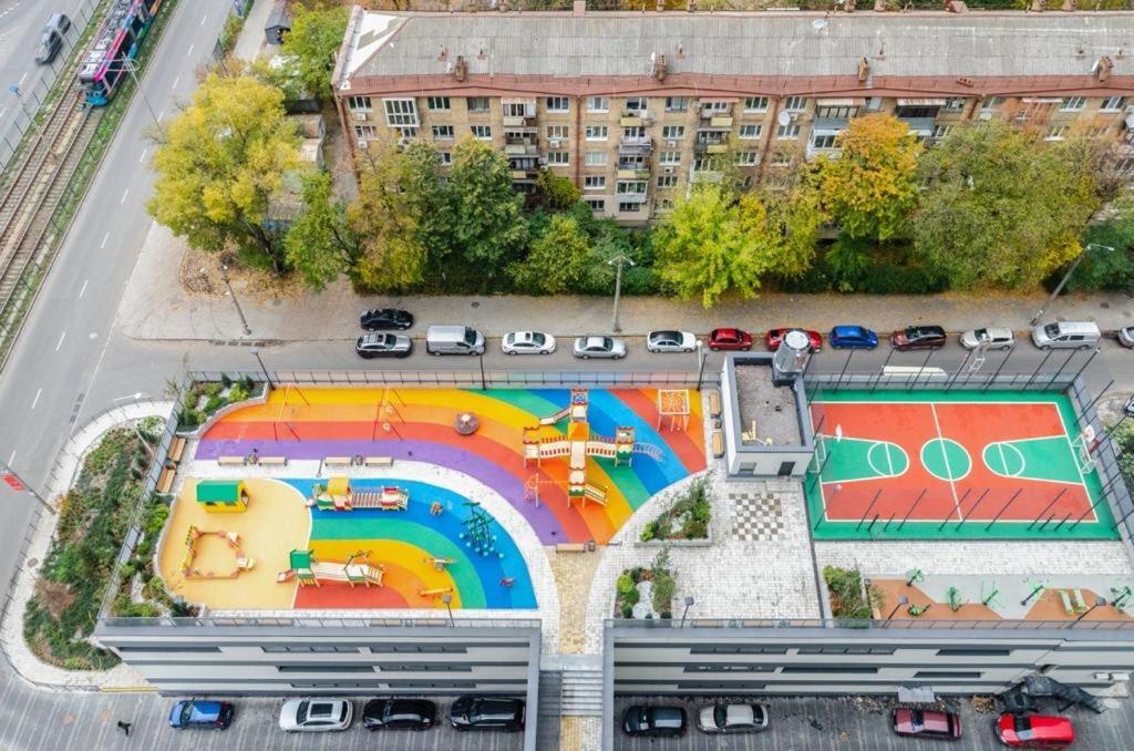 Apartmán Modern Vip Smart. Kyjev Exteriér fotografie