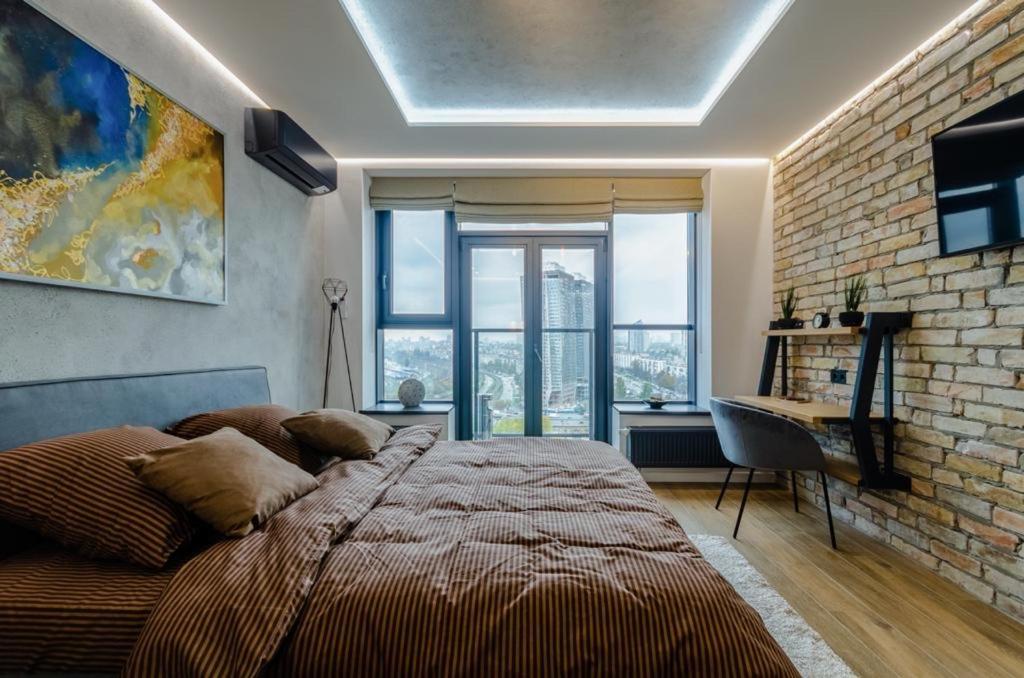 Apartmán Modern Vip Smart. Kyjev Exteriér fotografie