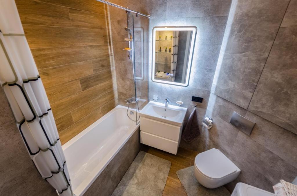 Apartmán Modern Vip Smart. Kyjev Exteriér fotografie