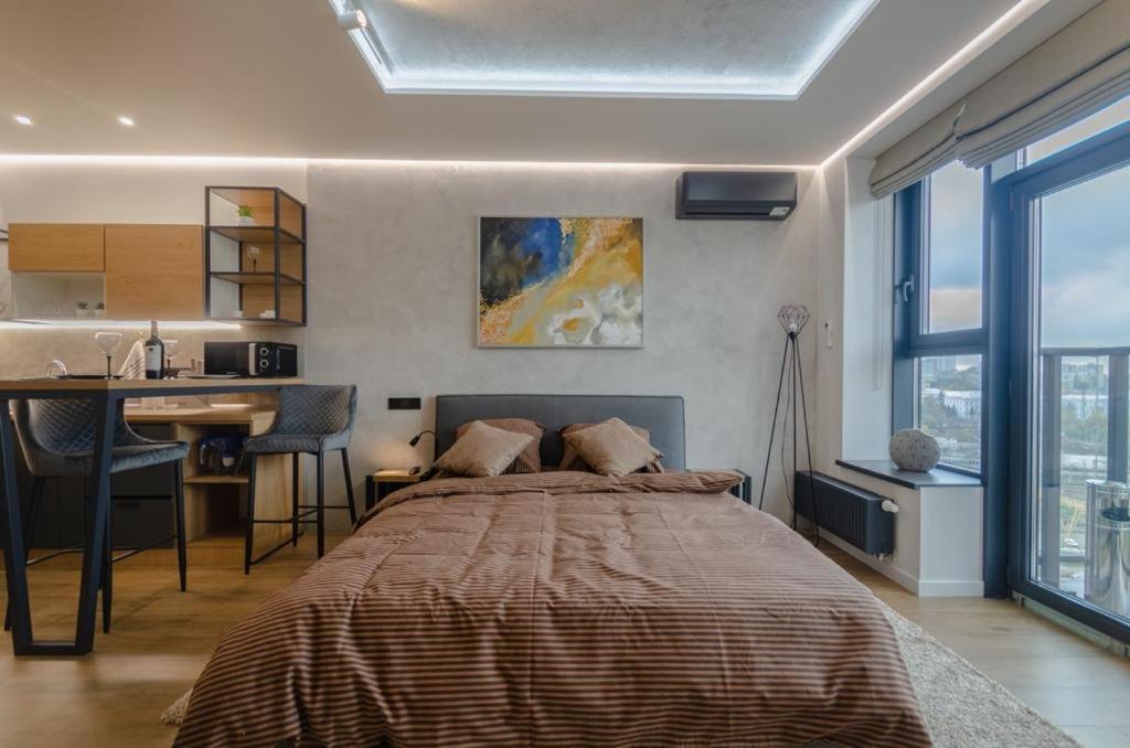 Apartmán Modern Vip Smart. Kyjev Exteriér fotografie