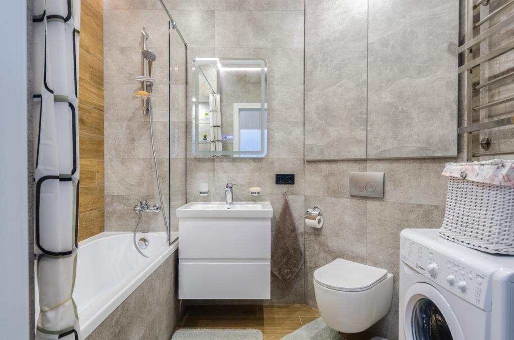 Apartmán Modern Vip Smart. Kyjev Exteriér fotografie